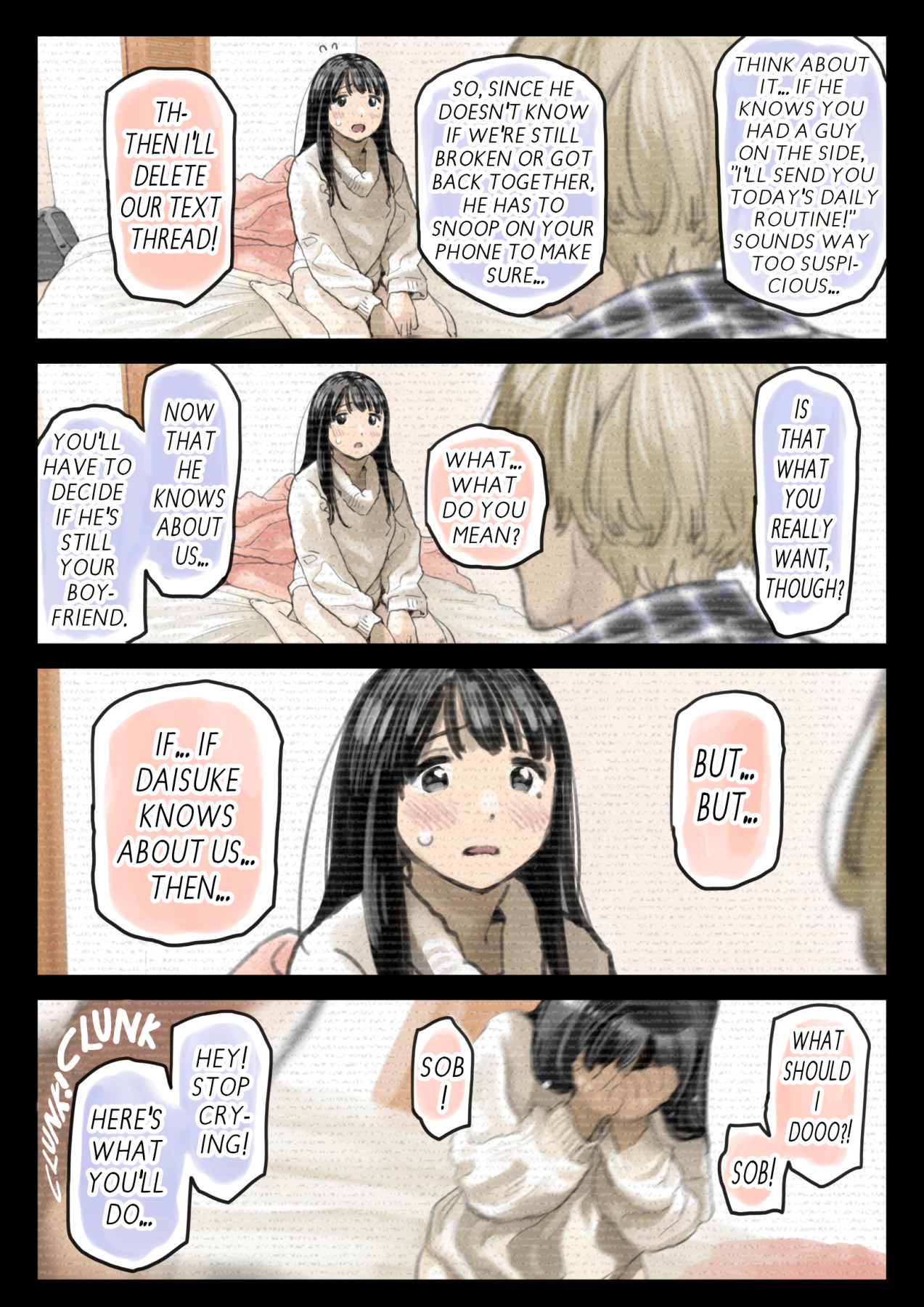 Hentai Manga Comic-I Just Snooped through Her Smartphone-Chapter 2-107